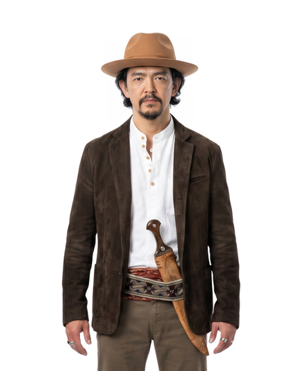 Shop The Afterparty Season 2 John Cho Brown Blazer
