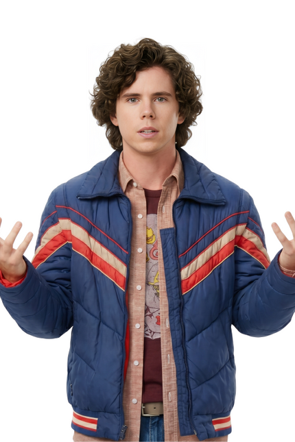 Shop The Axl Heck The Middle Charlie McDermott Blue Jacket