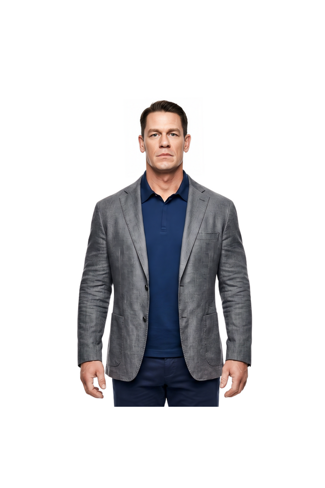 Shop The Freelance 2023 John Cena Grey Blazer