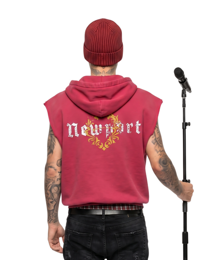 Shop The Greg Ross Justin Bieber Sleeveless Hoodie Today
