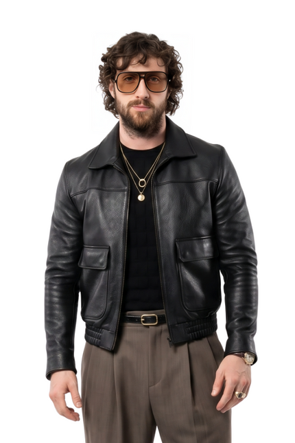 Shop The Jamie 28 Years Later Black Leather Jacket