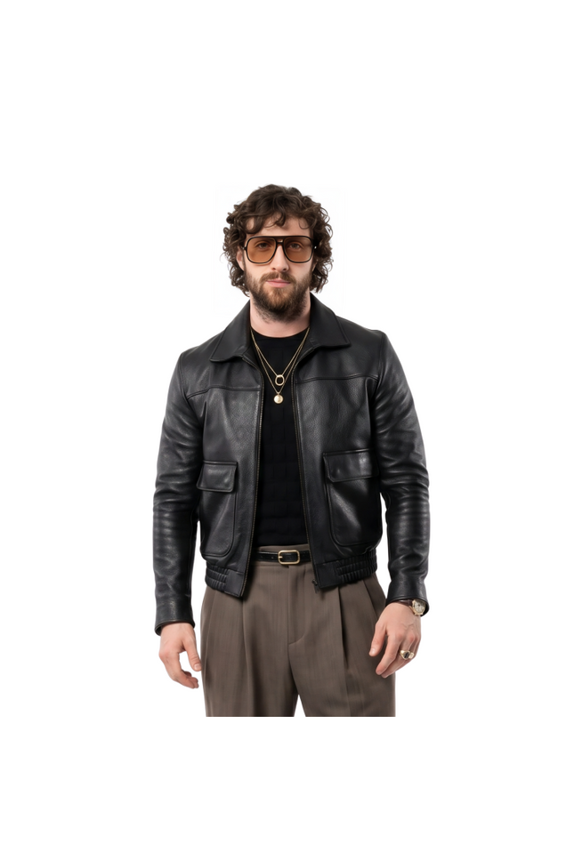 Shop The Jamie 28 Years Later Black Leather Jacket