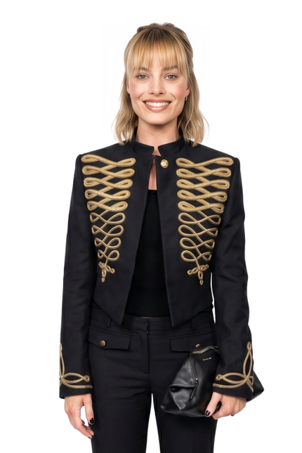 Shop The Margot Robbie McQueen Black Jacket