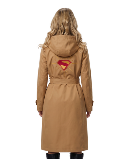 Shop The Melissa Benoist Supergirl Cotton Coat Today