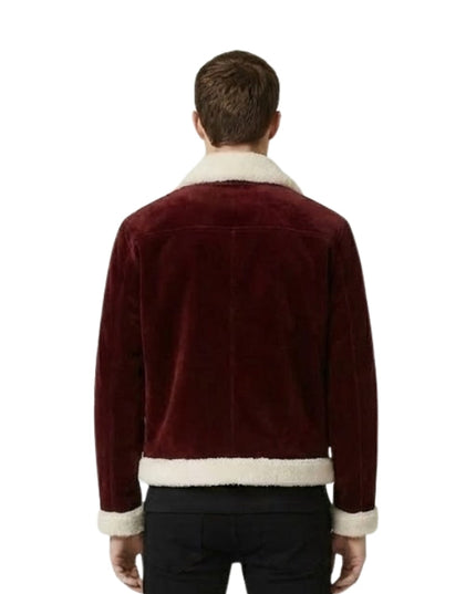 Men's Santa Claus Red Velvet Jacket