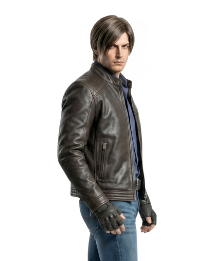 Shop The Resident Evil Leon S Kennedy Black Jacket