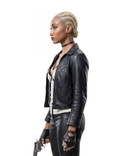 Shop The Tati Gabrielle Chilling Adventures of Sabrina Black Jacket Today