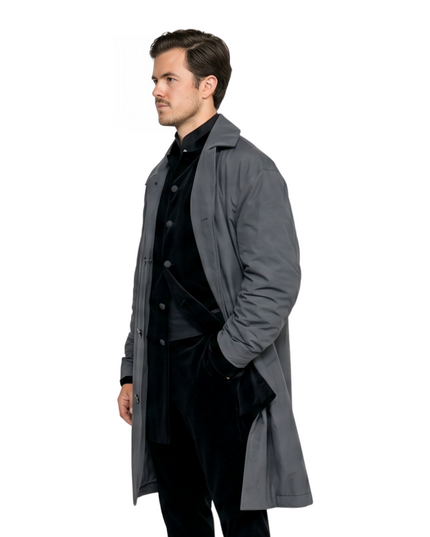 Shop The Wuthering Heights Jack Edwards Grey Coat Today