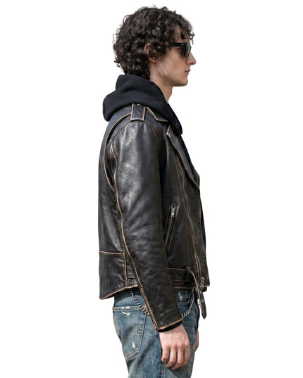 Sombr NYC 2026 Black Leather Jacket