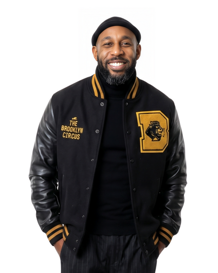 Stephen Boss Georgia Bulldogs Black Varsity Jacket