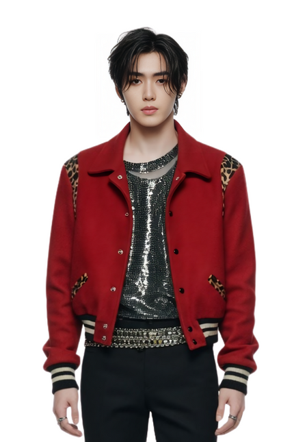 Sunghoon Enhypen Sweet Venom Red Jacket