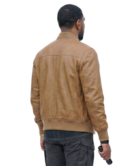 The Boys S05 Laz Alonso Brown Leather Jacket Shop Today
