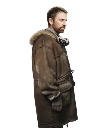 The Golden Compass Lord Asriel Brown Leather Jacket Live