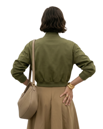 The Morning Show Celine Dumont Bomber Jacket Back