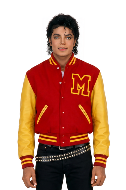Thriller Michael Jackson Letterman Bomber Jacket