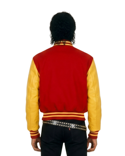 Thriller Michael Jackson Letterman Bomber Jacket Live Now