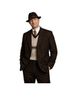 men / xs / brown