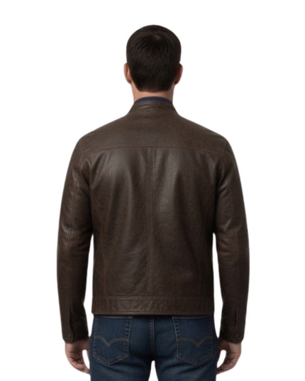 Tom Cruise Jack Reacher Brown Leather Jacket
