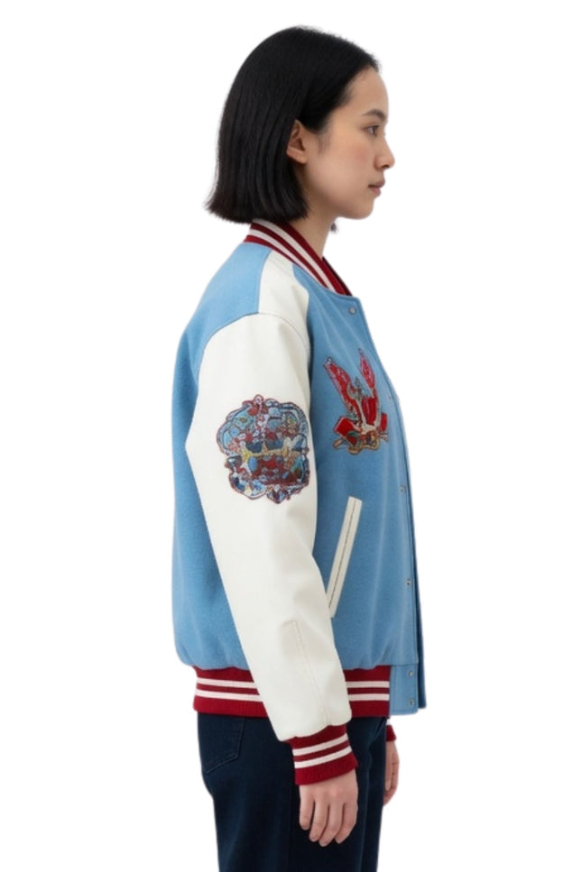 Tv Series Gen V Jordan Li Blue Jacket