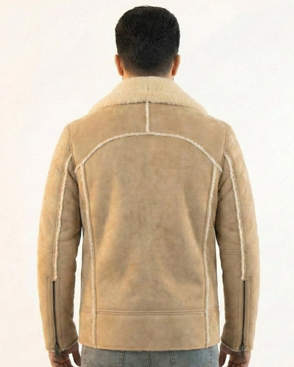 Men’s Thayden B3 Leather Aviator Jacket
