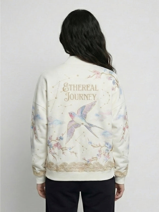 Women’s Artistic Fleece Zip Jacket
