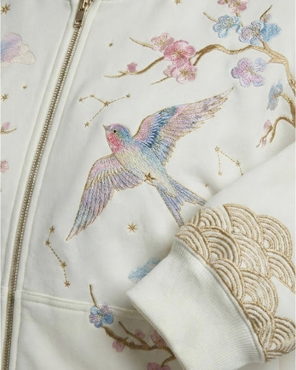 Women’s Artistic Fleece Zip Jacket