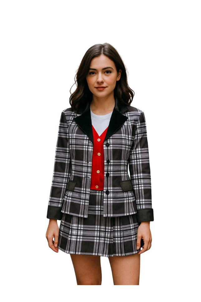 North West Halloween Checkered Costume – Stylish and Spooky Costume for Halloween Party