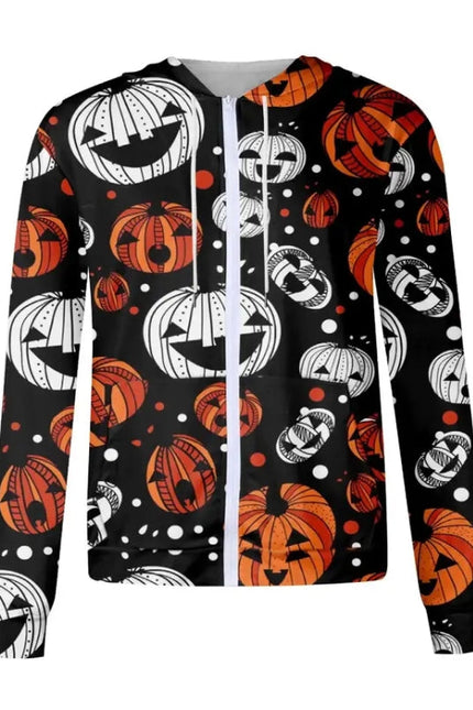 Halloween Scrub Jacket – Spooky and Comfortable Medical Apparel for Halloween Season