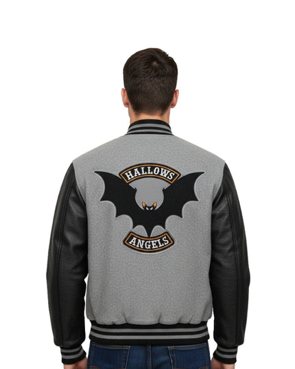 Men's Halloween Spooky Varsity Jacket