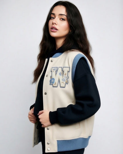 Women’s Street-wear Varsity Jacket