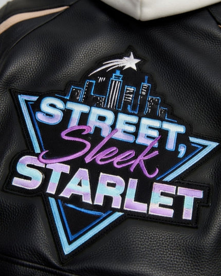 Men’s STARLET Leather Bomber Jacket