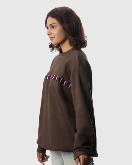 Women's Premium Heavyweight Sweatshirt - Hand Embroided
