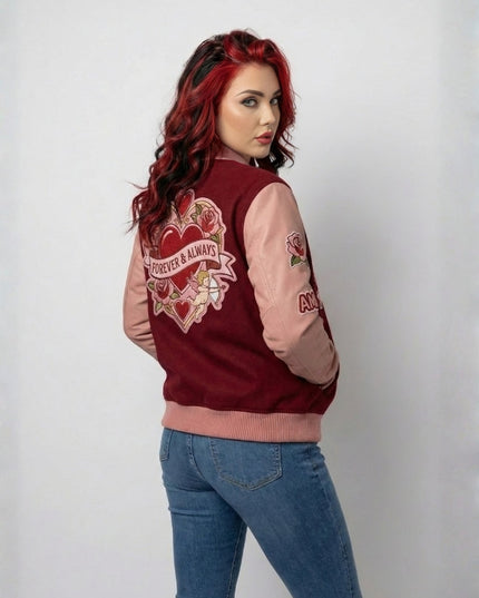 Cupid Valentine Varsity Jacket