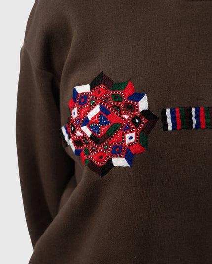 Women's Premium Heavyweight Sweatshirt - Hand Embroided