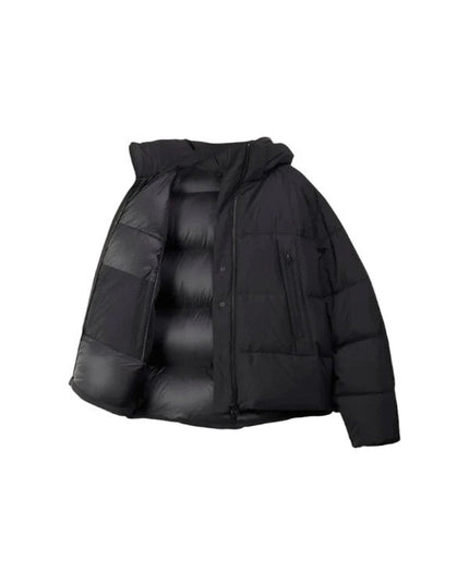 Men's Black Y-3 Quilted Puffer Jacket