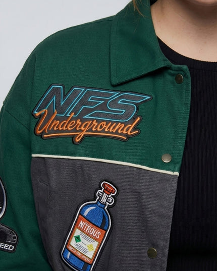 Need For Speed Cotton Bomber Jacket
