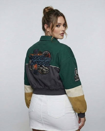 Need For Speed Cotton Bomber Jacket