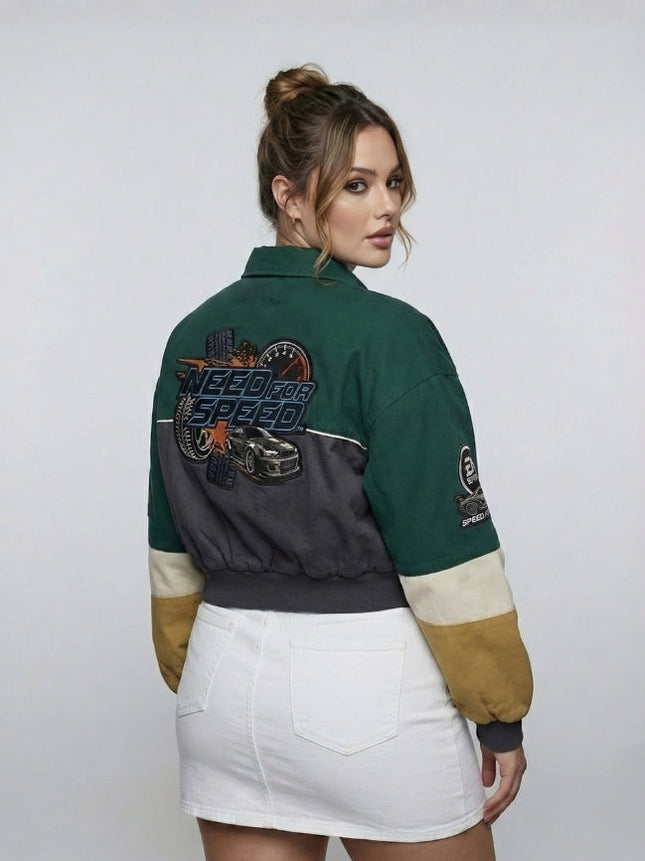 Need For Speed Cotton Bomber Jacket