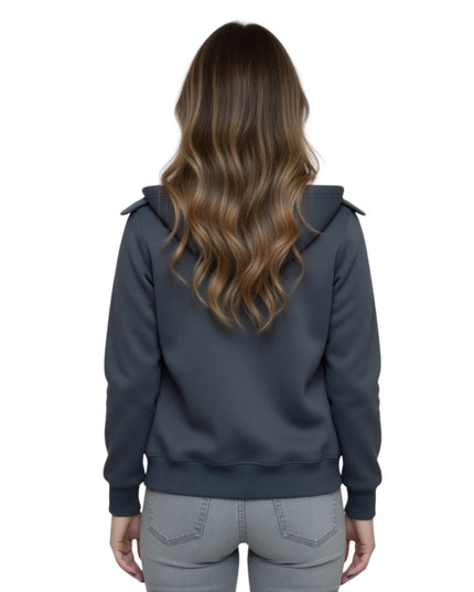 Morgan High Potential Grey Hooded Jacket