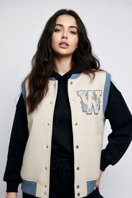 Women’s Street-wear Varsity Jacket
