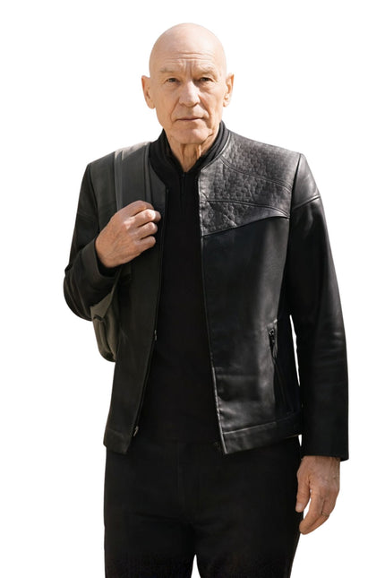 Jean-Luc Picard Star Trek: Picard 2023 Black Jacket