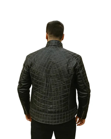 Venom Spider-Man cosplay jacket with bold black design