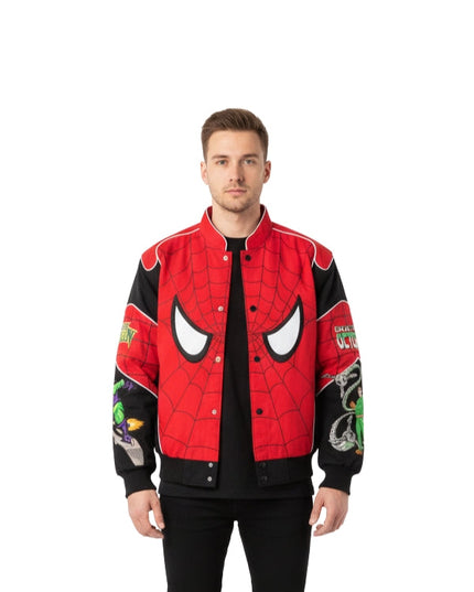Vintage Design Spider-Man Racing Jacket