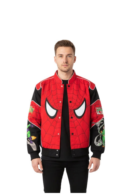 Vintage Design Spider-Man Racing Jacket