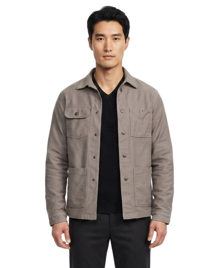 Walker Season 01 Alex Landi Gray Cotton Jacket Buy Now