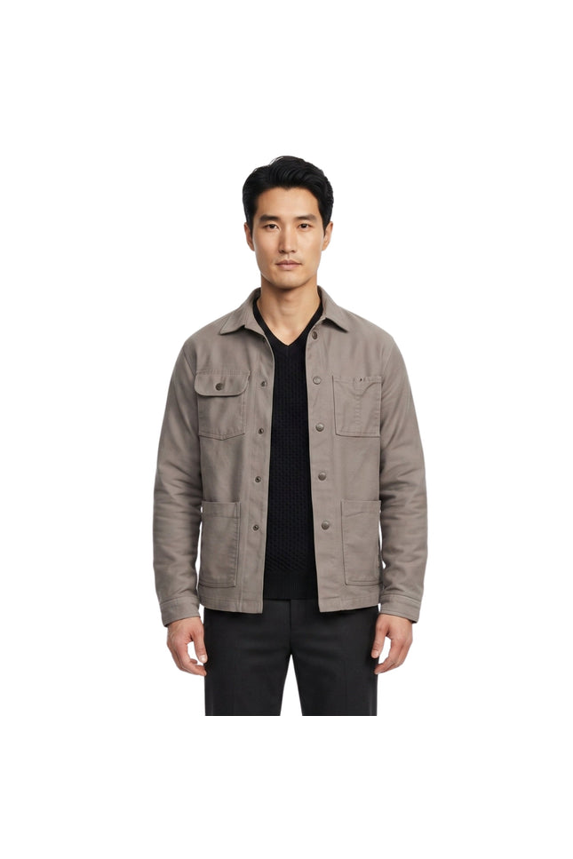 Walker Season 01 Alex Landi Gray Cotton Jacket Buy Now