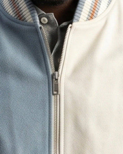 Wisdom Kaye Inspired NYC 2026 Leather Bomber Jacket