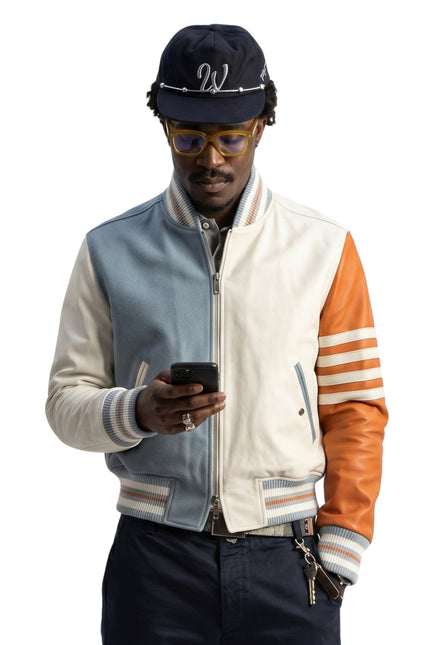 Wisdom Kaye NYC 2026 Bomber Leather Jacket