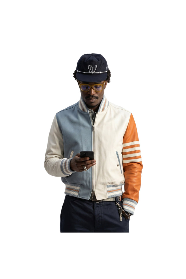 Wisdom Kaye NYC 2026 Bomber Leather Jacket