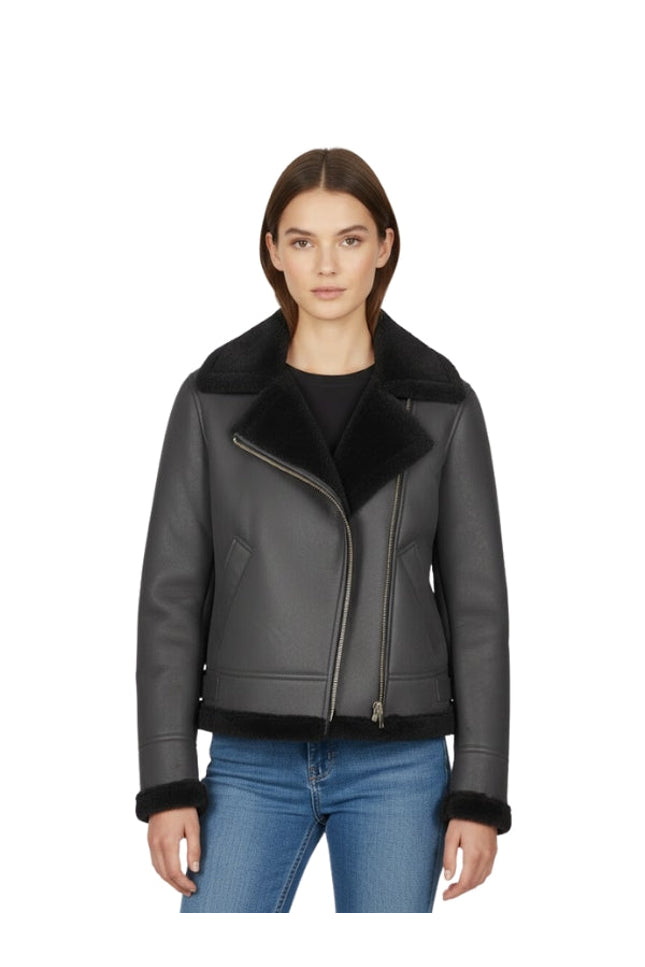 Women's B3 Aviator Grey Bomber jacket
